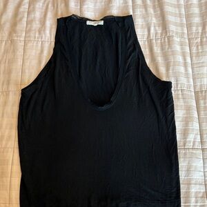 Joah brown one size black tank low cut